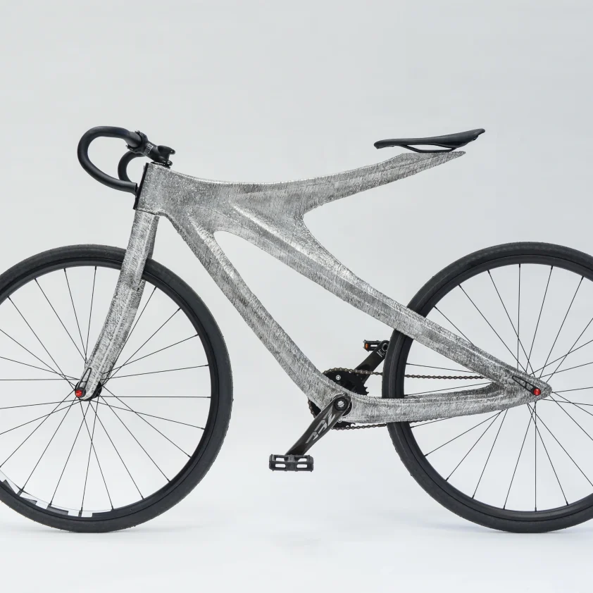 MX3D Arc Bike II side view by Adriaan de Groot